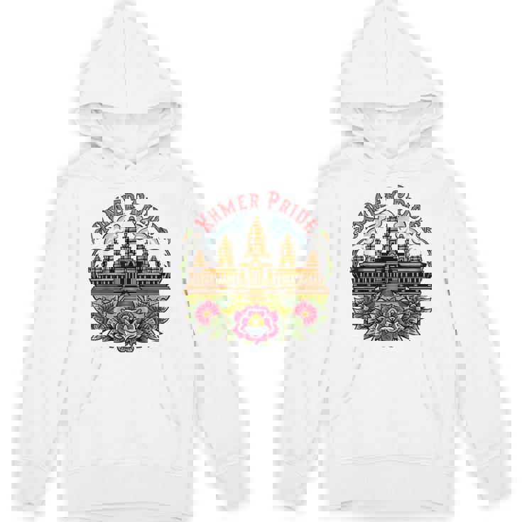 伝統的なカンボジアのクメールタトゥーデザインアンコールワット パーカー