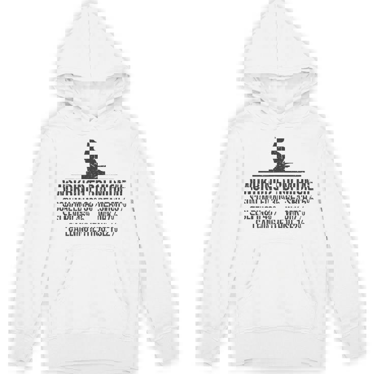 在宅勤務 在宅清掃 パーカー