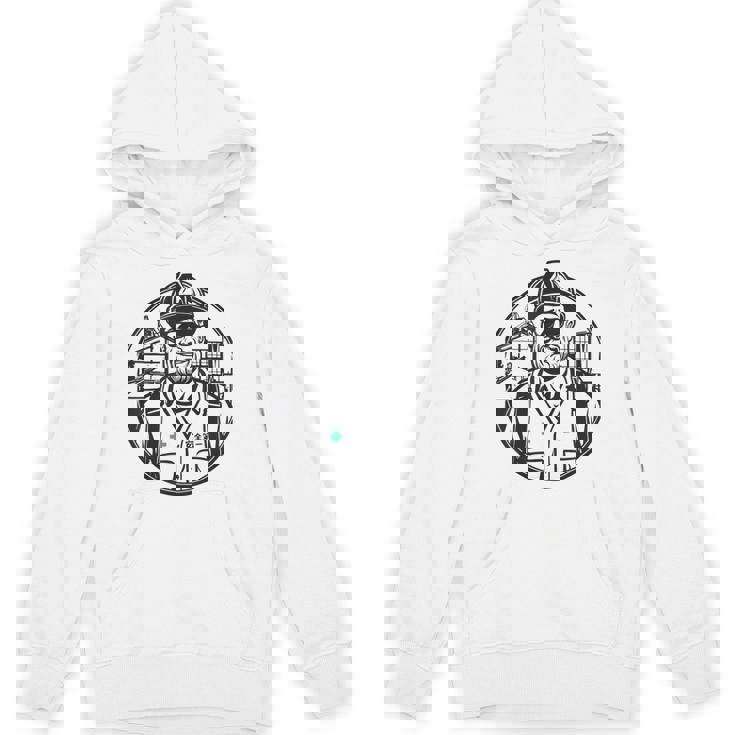 安全に働くおじさん 安全第一 作業員 パーカー