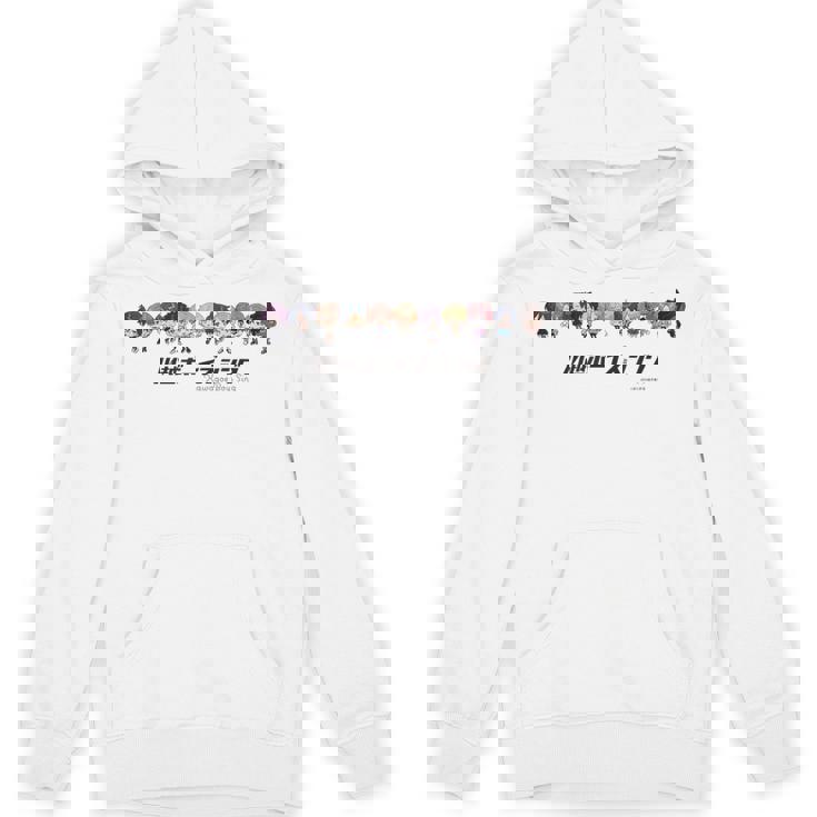 川越ボーイズ・シング ＜Kawagoe Boysing＞ ミニキャラ大集合 Hoodie