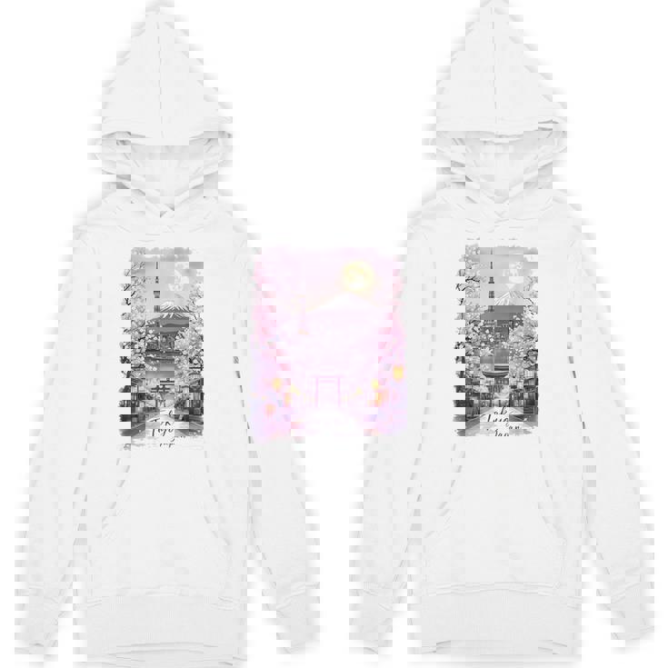 東京 日本 桜 夜景 お土産 パーカー