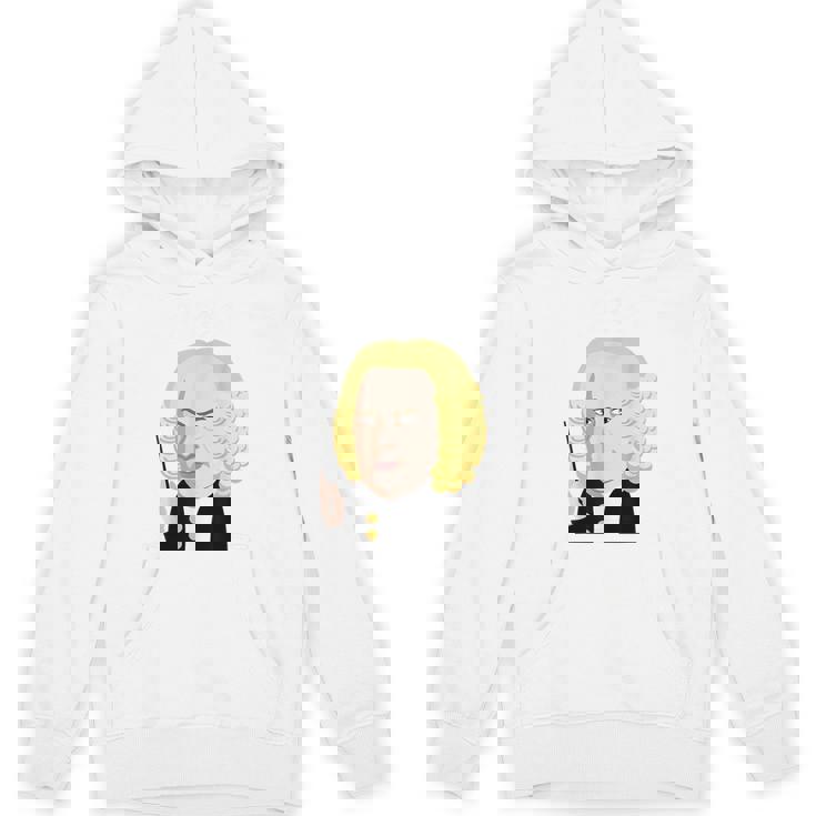 楽しい音楽コンダクターシャツ クールバッハ クラシカル音楽作曲家 パーカー