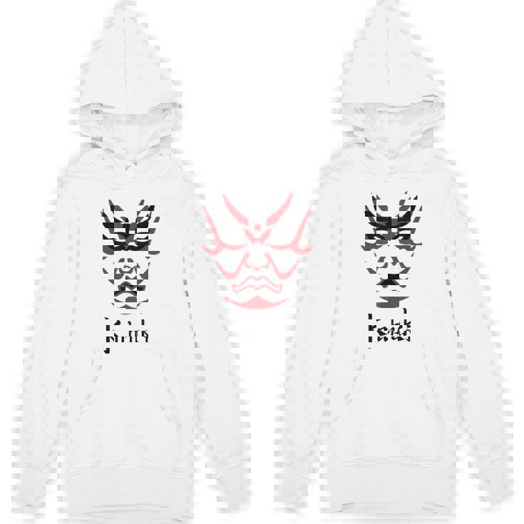 歌舞伎 日本の伝統芸能 隈取 化粧 京都 パーカー