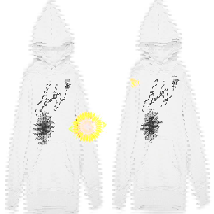 秋のひまわり マルハナバチ 面白いひまわり蜂 秋の愛 パーカー