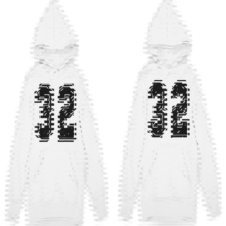 背番号 32 チーム短大スポーツ背番号付きユニフォーム パーカー