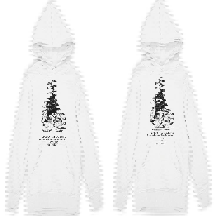 自転車に乗ったベートーベン ルートヴィグバン ベートーベン パーカー