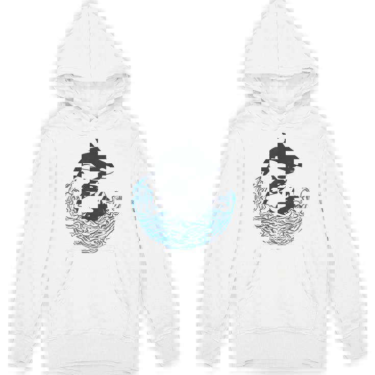 面白tシャツ シャチ 海 クジラ サメ おもしろ かわいい グッズ 服 ネタ メンズ オリジナル 夏 Hoodie