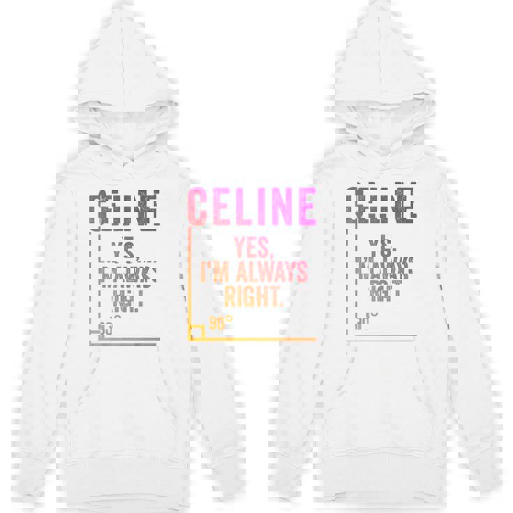 面白いセリーヌ 面白いセリーヌ 名前 誕生日シャツ ギフト パーカー