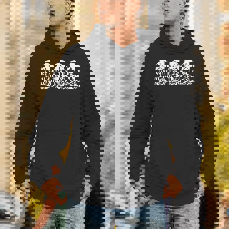 3Atanic 666Kullsee No Hear Nopeak No Evil パーカー