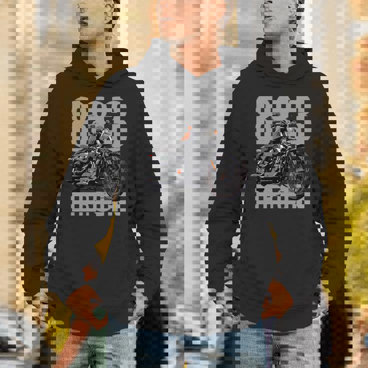 883 アイアンクラシックモーターサイクルバイカー 長袖tシャツ パーカー