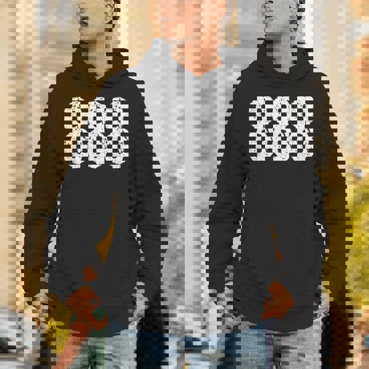 888 数秘術 スピリチュアルパーソナルナンバー 888 エンジェルナンバー パーカー