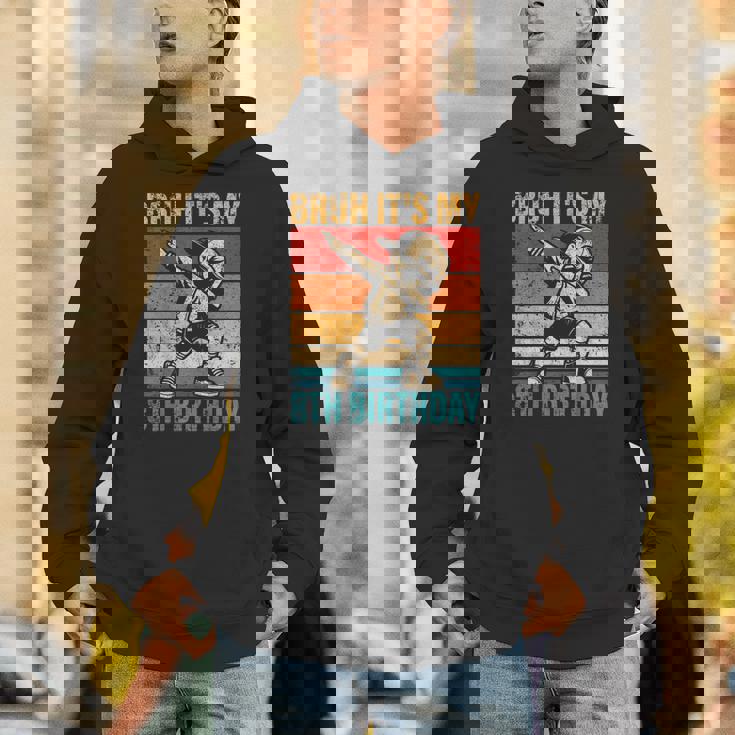 8歳の誕生日 軽くたたく少年 Bruh It's My 8Th Birthday パーカー