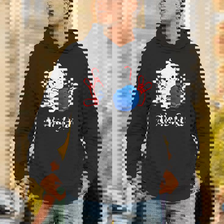 Alley Cat ボーリングtシャツ Hoodie