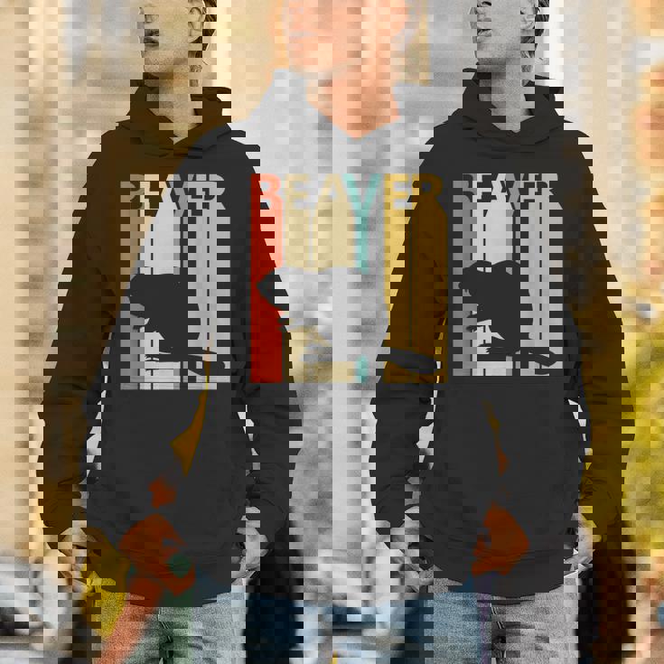 Beaver ビーバー 動物 パーカー