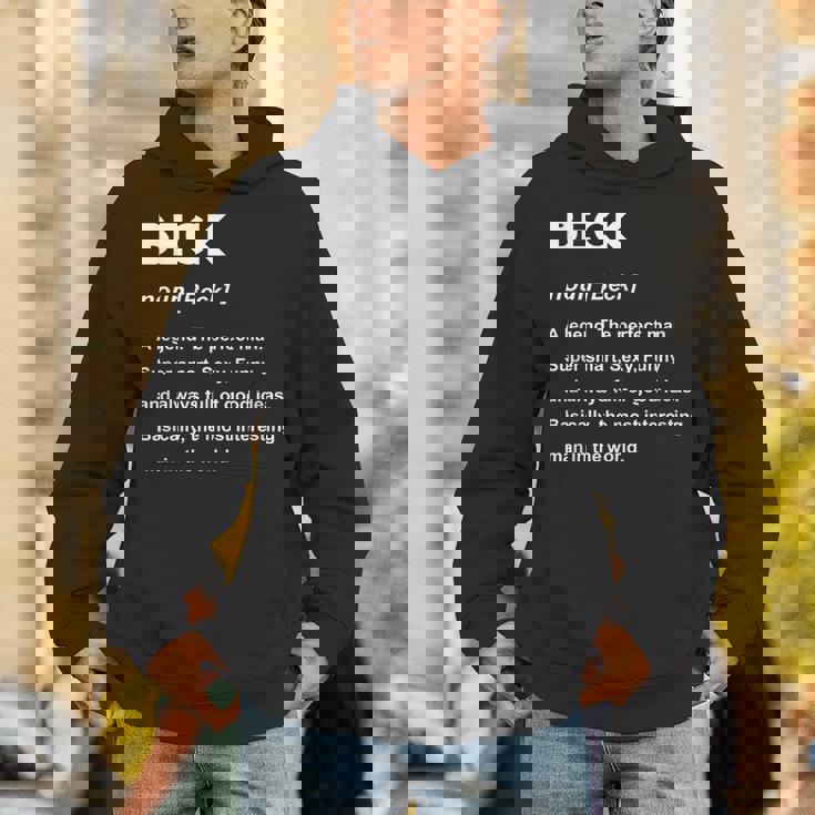 Beck ネームシャツ パーカー