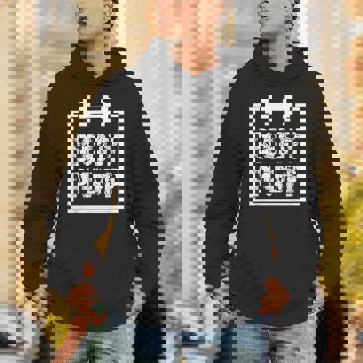 Body Pump Fitness Motivation ボディビルディングジムシャツ Hoodie