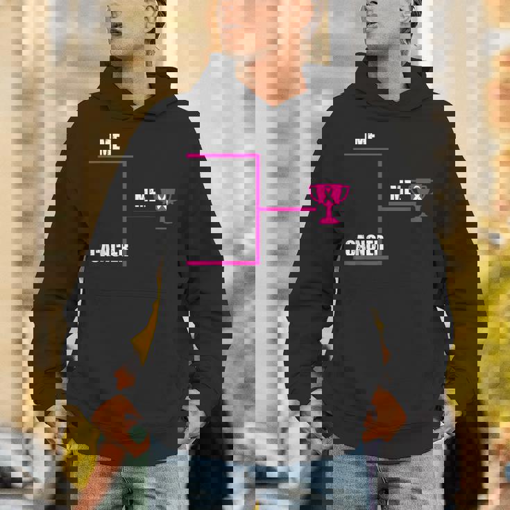 Breast Cancer Me Winner ブラケット インスピレーショナル啓発ギフト Hoodie