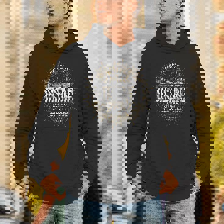 Brisbane Australia オーストラリアヴィンテージスタイルレトロブリスベン パーカー