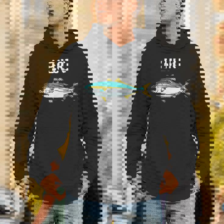 Buri ブリ 鰤 願掛け 釣り好き 海釣り 趣味 おもしろ 魚好き 寿司ネタ 趣味釣り 船釣り 釣り Hoodie