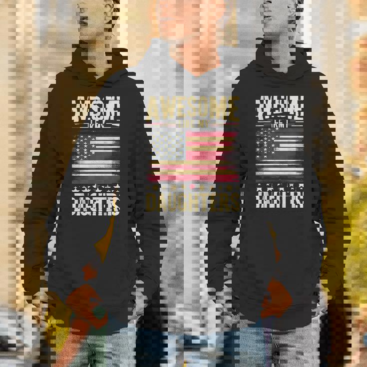 Dad Fathers Day Awesome Like My Daughters Hoodie