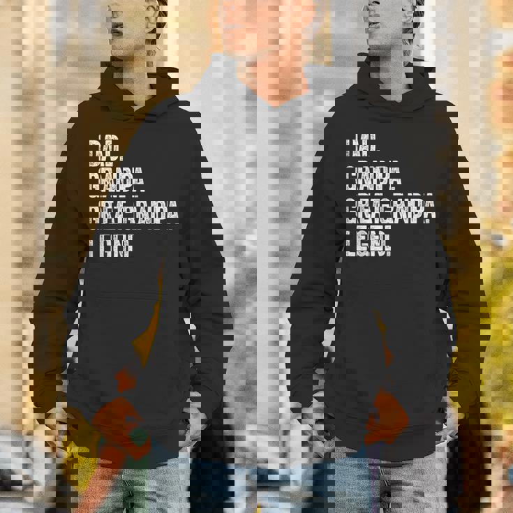 Dad Grandpa Great-Grandpa Legend Vintage Distressed Graphic Hoodie Dad Grandpa Great-Grandpa Legend Vintage Distressed Graphic Hoodie