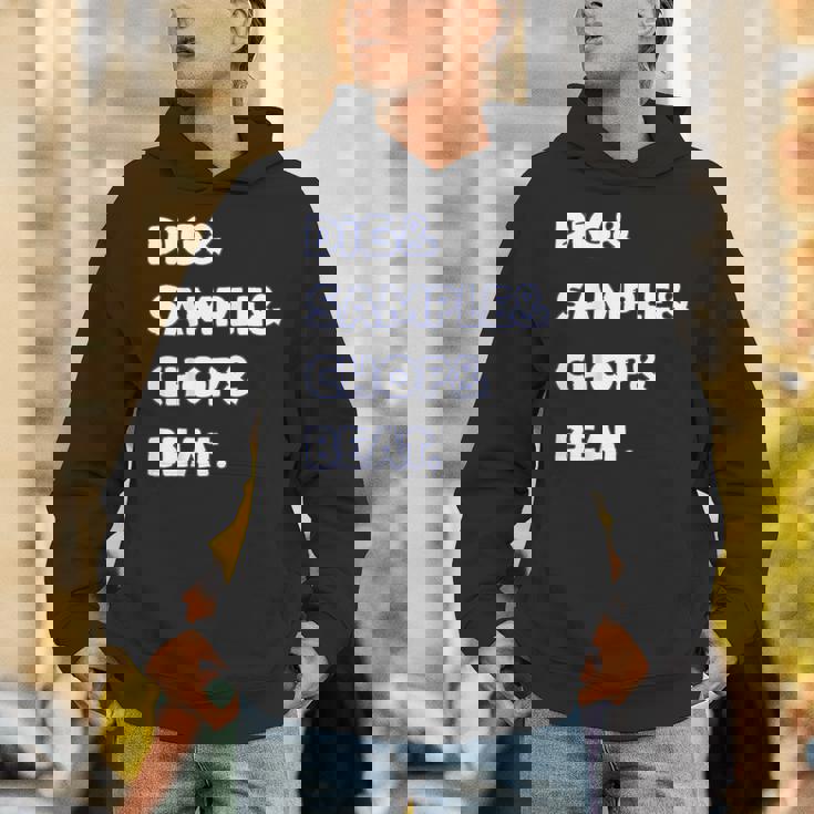 Dig&Sample&Chop&Beat シャツ Mpc ドラムサンプラー 音楽愛好家 パーカー