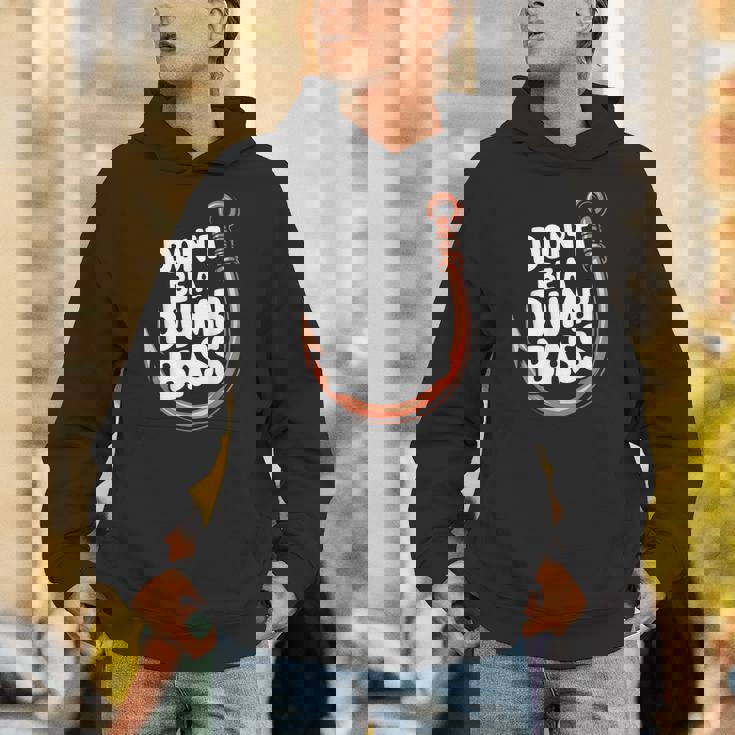 Don’T Be A Dumb Bass Fishing Lover パーカー