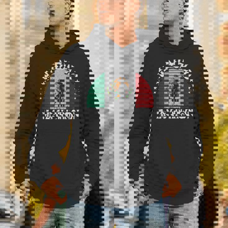 El Abuelo Mas Chingon Mexican Grandpa Cinco De Mayo Flag Hoodie