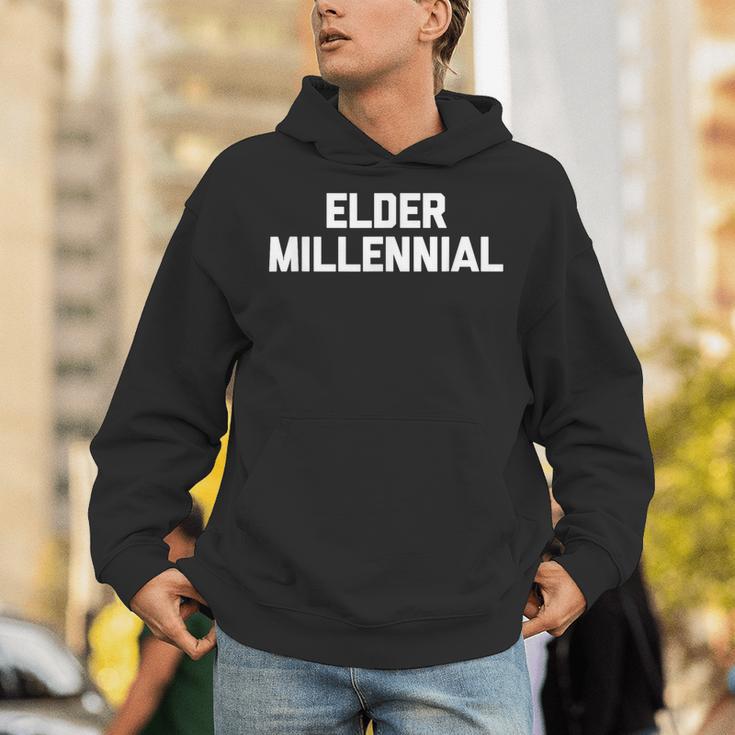 Elder Millennial 面白いことわざ皮肉なノベルティ クール パーカー