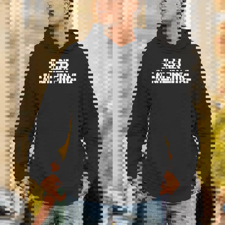 Elder Millennial 面白いことわざ皮肉なノベルティ クール パーカー