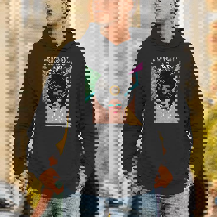 Funk &Oul Patrol 70年代80年代ビンテージアフログラフィックミュージックシャツ パーカー