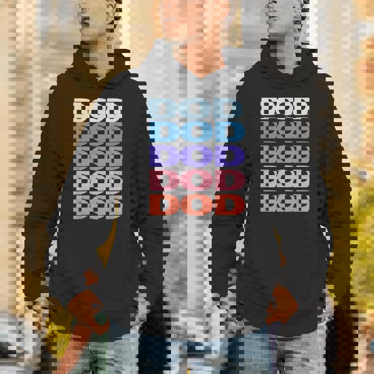 Modern Repeated Text Dod パーカー