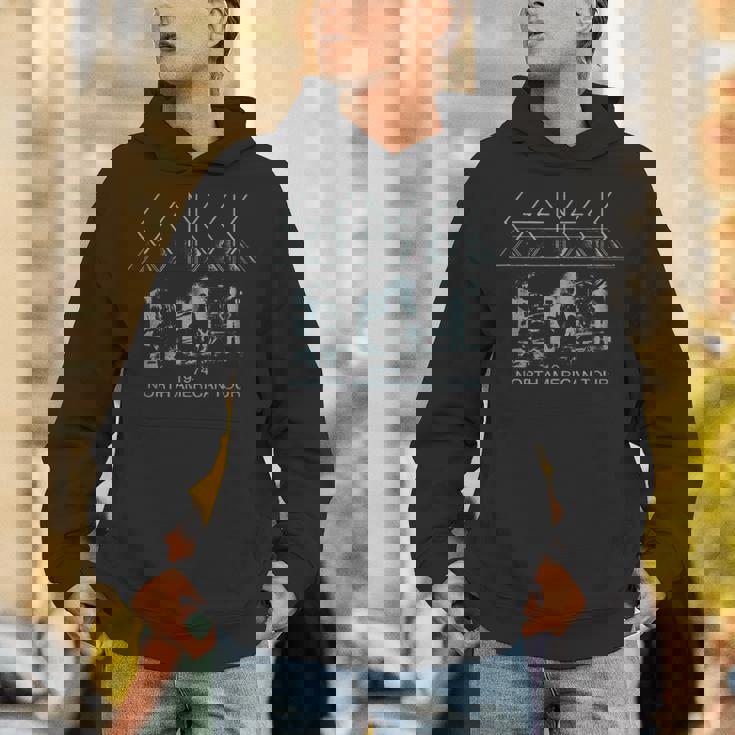 Genesis North American Tour 74 ロックバンドミュージック パーカー