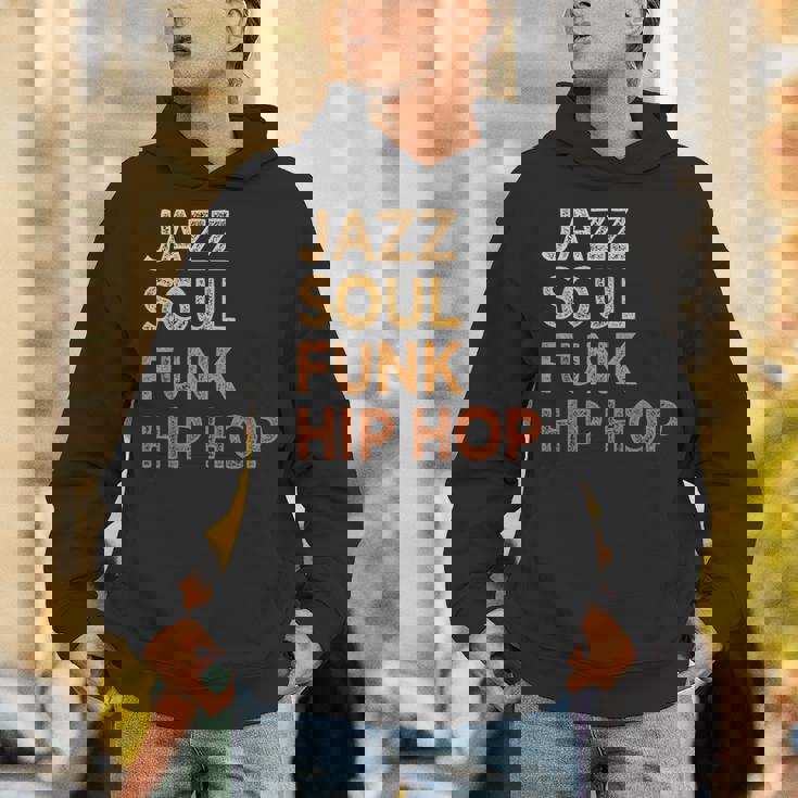 Jazzoul ファンク ヒップホップ アフリカ系アメリカ人のプライド音楽愛好家 Hoodie