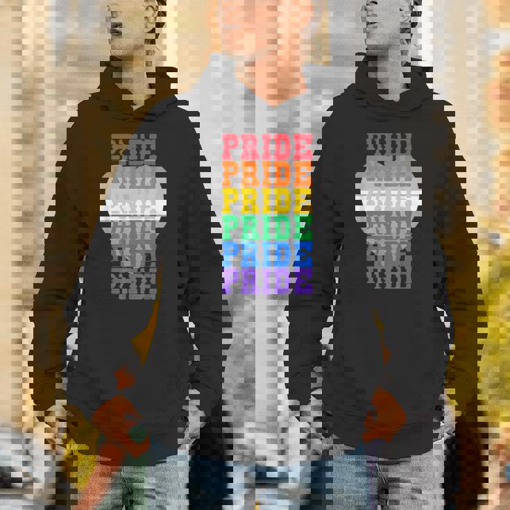 Lgbtq レインボーカラーのプライド Hoodie