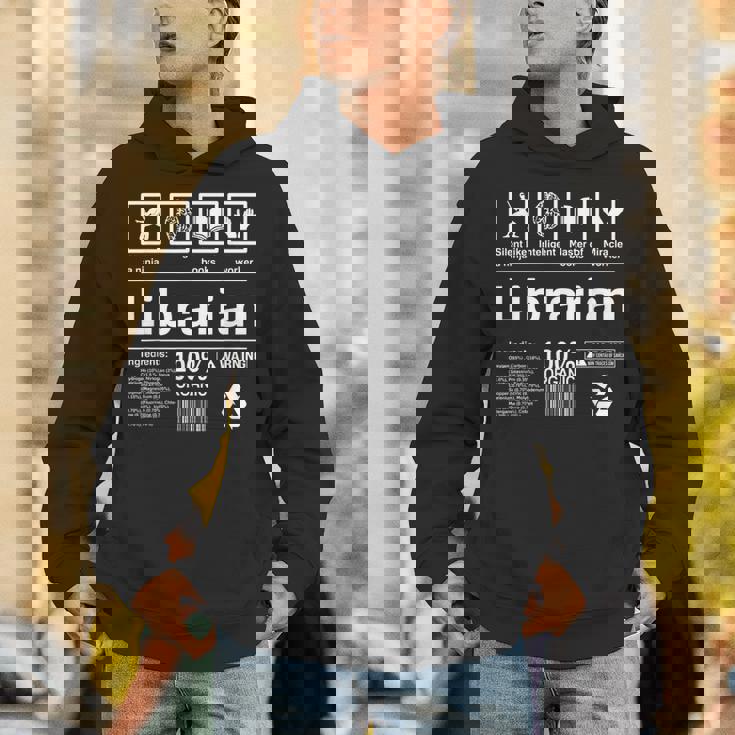 Librarian 面白い図書館ギフト パーカー