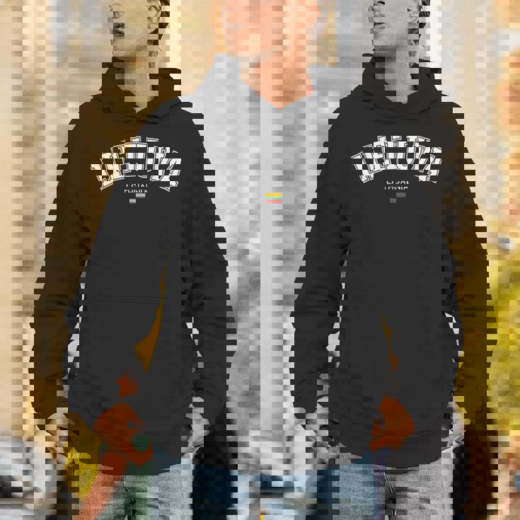 Lietuva リトアニア リトアニア 国旗 愛国的 パーカー