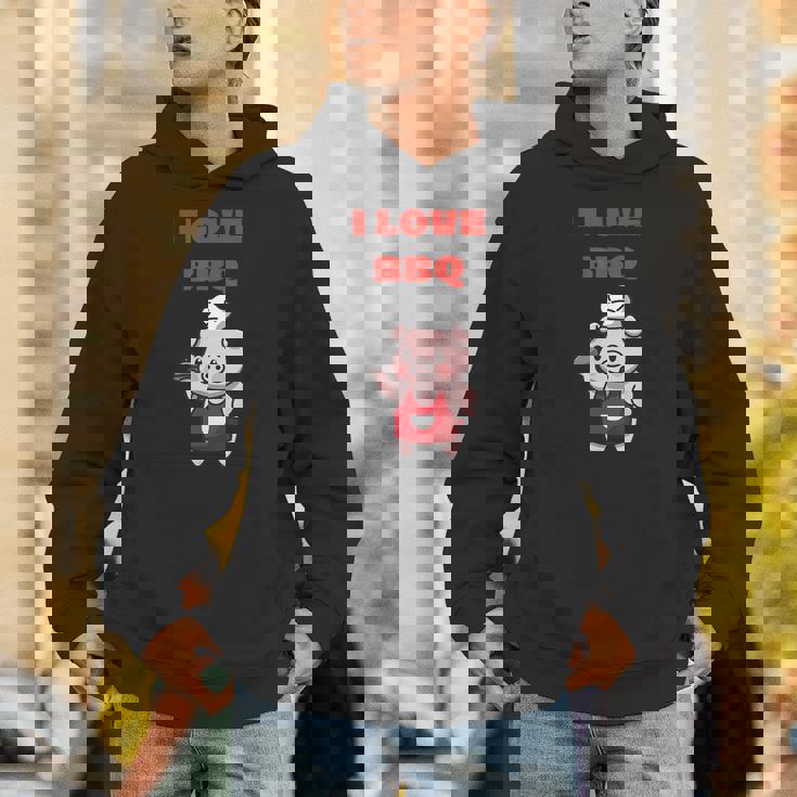 I Love Bbq グリル & スモーカー Hoodie