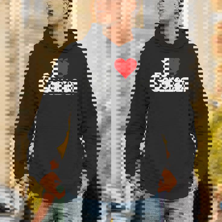 I Love Heart コナン ネームtシャツ パーカー