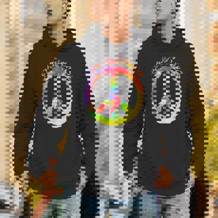 Love Peace 60年代70年代ヒッピーコスチューム Love Peace パーカー