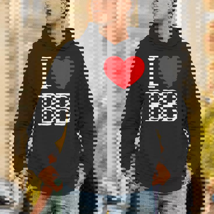 I Love ハート Bb パーカー