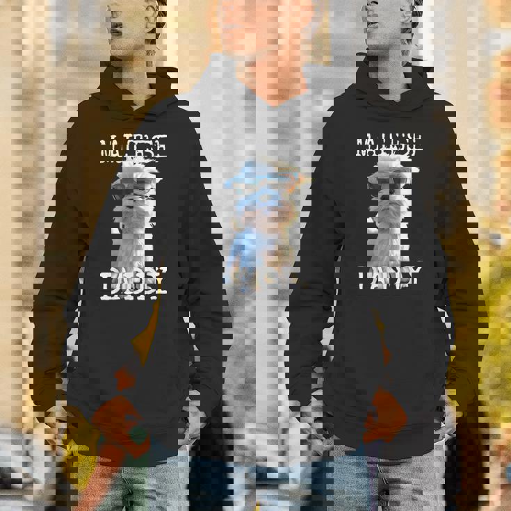 Maltese Daddyマルチーズ お父さん 犬 お父さん 父の日 お父さん スウィート・マルチーズ パーカー