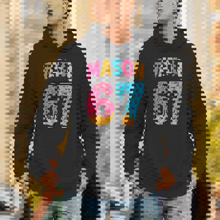 Mason 67 Ice Cream Meme Six Seven On Back Hoodie