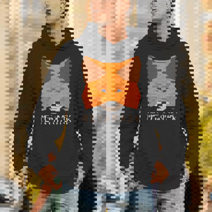 Metamask Fox 安全な暗号財布 Altcoin トークン交換 Hoodie