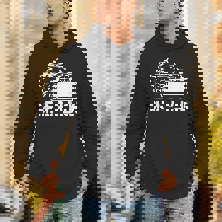 Mr Plow 面白い 皮肉なノベルティプラウトラック パーカー