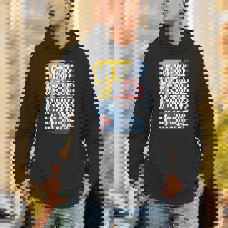 My Body Choice Power Andoice フェミニストポジティブ Hoodie