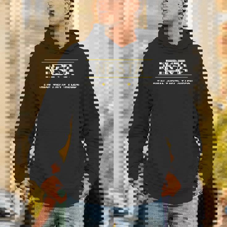 Nesta The Man The Myth The Legend パーカー