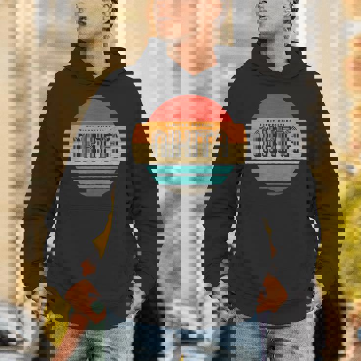 Nikita 名称 レトロ・ヴィンテージ・サンセット 限定版 Hoodie