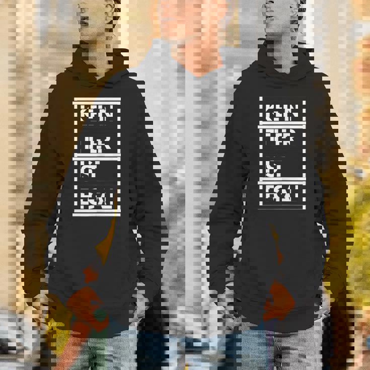 No Animal Is No Matter Animal Protection パーカー