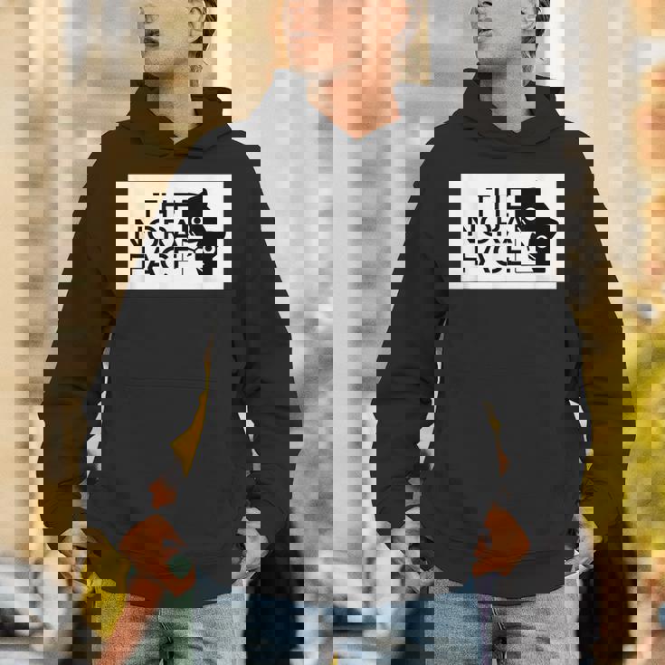 The Nora Face ザ・ノラ・フェイス『ノラネコさん』猫 ハチワレ パロディ ゆるくて かわいい 面白 パーカー